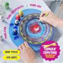 Dan&Darci Paint Spin Art Machine Kit for Kids - Gifts for Girls - Arts & Crafts for Boys, Girls - Art Craft Set for 6-9 Year Old Boy - Painting Spinner Toys - Birthday Gift Ideas for Ages 6-12