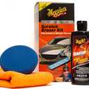 Meguiar's Quik Scratch Eraser Kit, Car Scratch Remover for Repairing Surface Blemishes, Car Care Kit with ScratchX, Drill-Mounted Pad, and Microfiber Towel, 4 Count