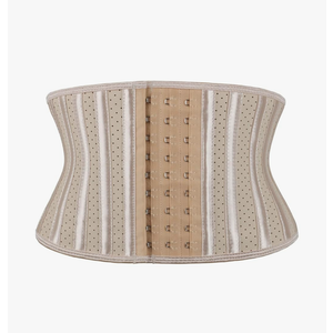 Atbuty Super Short Torso Waist Trainers Cincher Corset Tummy Shaper Slimming Latex Girdle 3XS