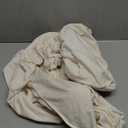 H.VERSAILTEX Ottoman and Sofa Seat Cushion Combined Cover Slipcover Rectangle Sofa Slipcover Fit Length 56'-75' Suitable for L Shaped Seat Cushion Cover or Chaise Part Cover Stretch Thick Soft - Ivory