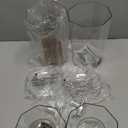 Lifewit 1 Gallon Drink Dispenser for Parties 2 Pcs, 4L Plastic Beverage Container with Stand for Juice/Tea/Soda & Lemonade, Clear Water Pitcher with Spigot for Mimosa Bar Hosting 39 x 16 cm/15x6"