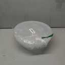 PLASTICPRO Disposable Round Crystal Clear Serving Bowls With Lids - Party Snack or Salad Bowl, Plastic Chip Bowls, Candy Dish (2, 150 OUNCE)