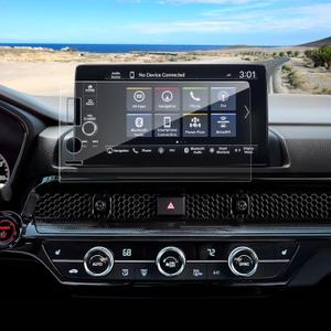 Anti-Glare Matte 2023-2025 CR-V Screen Protector, for Honda CRV (EX-L/Sport-L Hybrid/Sport Touring Hybrid) 9-inch Touchscreen, 9H Tempered Glass 2025 CRV Hybrid Accessories HD&Anti-Fingerprint