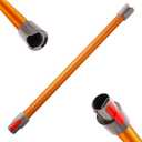 Replacement Wand Tube for Dyson Stick V15 V11 V10 V8 V7 Vacuum Parts, Extension Vacuum Replacement Parts, 28.7 In (Orange)