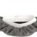 2 x 10 Pack Steam Mop Pads Compatible for Wagner Spraytech Bissell Steam Shot Comforday - Universal Reusable Washable Steam Cloth Accessories (Gray)