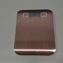 Mik-Nana Food Scale Pink, 10kg/22lb Digital Kitchen Scale Weight Grams and Oz for Baking and Cooking, 1g/0.1oz Precise Graduation, Easy Clean Stainless Steel