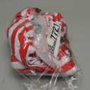 Generic Red and White Stripes Print Nylon Spandex Fabric 4 Way Stretch by Yard for Swimwear Dancewear Gymwear Sportwear Dress Skirt