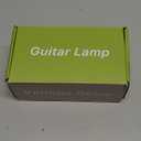 Vintage Microphone Guitar Lamp, Cool Guitar Gifts for Music Lovers and Player, USB Plug in Powered, Retro Decorations for Home, Bar, Office