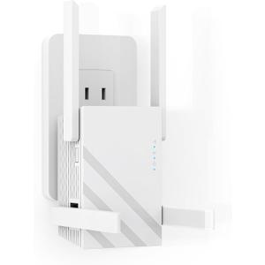 2025 1.2Gbps WiFi Extender Signal Booster, Up to 12880 sq. ft, Dual Band 5GHz/2.4GHz, WiFi Extenders Signal Booster for Home, WiFi Range Extender with Ethernet Port, Connects 100+ Devices