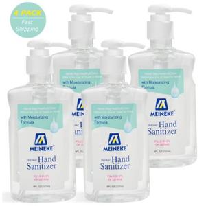 8 Fl. Oz. Advanced Hand Sanitizer Gel with 62% Alcohol Based,4 Pack