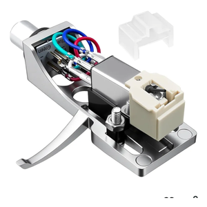 Silver Headshell, AT-3600L Magnetic Cartridge Compatible with Pioneer PLX-1000 PL-518 PL-530 PL-A35 PLX-500 PL-560 PL-200 PL-516 PL-255 PL-200X XL-A700 PL-A45D, Record Player Turntable Cartridge