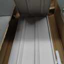 JWX Shelf Set *2 White, Suitable Pegboard Standing Shelf Unit White