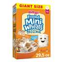 Kelloggs Frosted Mini-Wheats Breakfast Cereal, High Fiber, 48g Whole Grain, Giant Size, 29.5 oz (29.499 Ounce (Pack of 1))