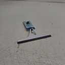 CleaningSolutions Shower Cleaner Squeegee With Built in Grout Brush for Window, Shower, and Car Cleaning, 1-Pack