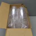 100PCS Plastic Martini Glasses Disposable Cocktail Glasses 5oz Clear Margarita Glasses Plastic Coupe Glasses Party Champagne Mini Glasses Cup Dessert Cups for Weddings, Bar, Birthday, Ice Cream