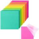 Mr. Pen- Transparent Glitter Sticky Notes, 3”x3”, 24 Pads, 600 Sheets, Glitter Transparent Note Pads, Self-Stick Bible Journaling Sticky Note for Women, Stocky Notes for Bible Journaling