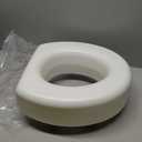 Cardinal Health CBAS0026 Elevated Toilet Seat Without Clamp, 4.5IN, 300LB, Case of 3