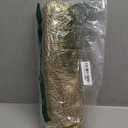 WUWEOT 12 Pack Gold Vinyl Placemats, 15 Inches Metallic Table Mats, Washable Easy Clean Centerpiece Placemat, No-Slip Heat Resistant Mats for Christmas Thanksgiving Holiday Party Wedding