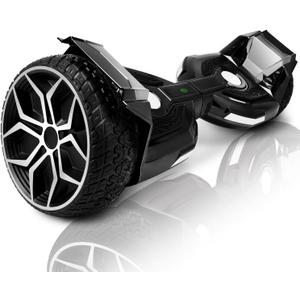 8.5 All Terrain Hover Board, Off Road Self Balancing Scooter with Bluetooth and LED Lights, UL2272 Safety Certified (Black)