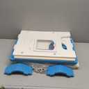 Rockever Insulated Outdoor Cat House, Waterproof Cat House for Outdoor Cats with Escape Door, Plastic Feral Cat House Outdoor Indoor, Spacious and Clean Easily (Blue,M)