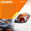 Right Tail Lights Compatible with Altima 4-Door Sedan 2007-2012