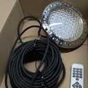 SH101100 10 Inch Pool Lights for Inground Pool, AC 12V Led Pool Lights with 50 Foot Cord for 10 inch Wet Niche, Underwater Swimming Pool Light for Pools Only for 10 inch Wet Niche (12V50FT)