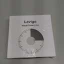 Lavigo Kitchen Timer, Countdown Visual Analog Timer, Quiet Counting, Low Loud and Mute Alarm for Teachers Classroom, Kids, Adults Kitchen, Office, Gym (Green) LT21-TC 7.5 inches