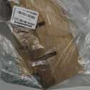 KIRIGEN 8-Bottle Countertop Rack - Bottle Holder for Bar Table/Cabinet Free Standing - Wood 3-Tier Display and Storage Shelves Dark Brown XHJJ3-DBR