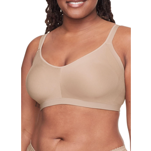 Warner\'s Women\'s Easy Does It® Underarm-smoothing With Seamless Stretch Wireless Lightly Lined Comfort Bra, Medium