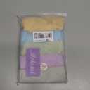 Molasus Women's Soft Cotton Underwear Briefs High Waisted Postpartum Panties Ladies Full Coverage Plus Size Underpants Pack of 5, Medium