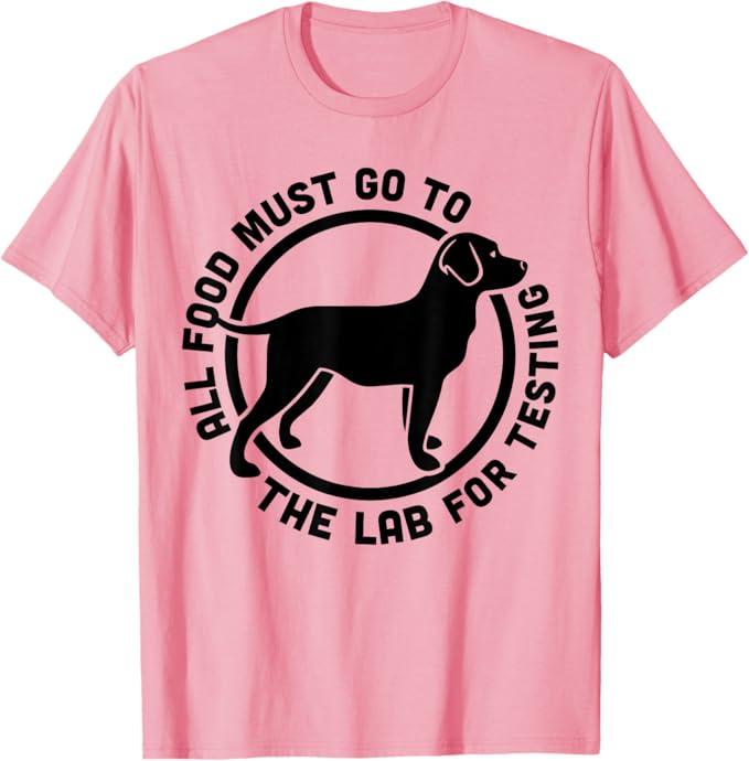 Funny Labrador Retriever Black Lab Fetch Dog Pet Lover Gifts T-Shirt (Small)