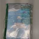 Blissful Diary Baby Splat Mat for Under High Chair, 50.4 x 50.4 Inch Wipeable Splash Mat, Waterproof and Washable, Anti-Slip Floor Protector, Silver Mist