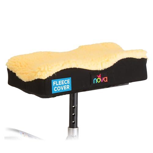 NOVA Universal Knee Scooter Platform Cover, Fleece Faux Sheepskin Cover, Easy to Fit and Washable