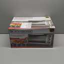BLACK+DECKER 4-Slice Toaster Oven with Natural Convection, Stainless Steel, TO1760SS (TO1760SST-1)