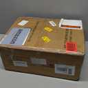 Furologee Nightstand Set of 2, Rustic Brown, with Charging Station and USB Ports, Side Tables with 2 Fabric Drawers, Bedside Tables with Storage Shelf & Hooks, for Living Room/Bedroom