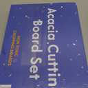 Non Toxic Cutting Boards - Cutting Board Set Free of Mineral Oil, Made of FSC Acacia Wood - Cutting Boards for Kitchen - Includes 3 Chopping Boards. By Ziruma