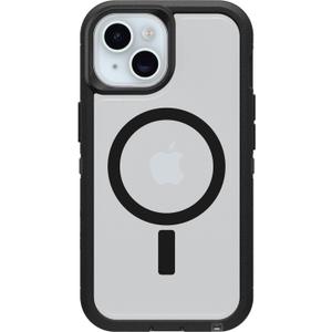 OtterBox iPhone 15 Pro | Defender Series XT Case with MagSafe, Screenless, Rugged - Non-Retail Packaging - Dark Side