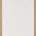 Kate and Laurel Holbrook Modern Scalloped Fabric Pinboard, 24 x 36, Gold, Decorative Bulletin Board for Wall