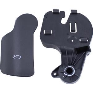 2Pcs Engine Hood Release Handle and Bracket for Audi | for Audi A4 09-16, A4 Quattro 09-16, A5 10-14, A5 Quattro 08-17, allroad 13-16, Q5 09-12, S4 10-16, S5 08-17
