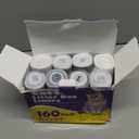 FURWEY 160 Count Cat Litter Box Liners for Automatic Cat Litter Box and Litter Box Robot 4/3, Extra Thick,Heavy-Duty,Eonomy Bulk Pack