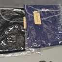 Ekouver Set of 3 T-Shirts, Blue/Black/Gray, Size XL