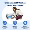 PetSafe ScoopFree Disposable Crystal Cat Litter Tray - Easy Cleaning Box - Refill Tray for Automatic Litter Box - Fresh Scent - 4.3 lb Bags - 3 Pack