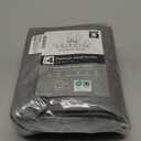 100% Cotton Hand Towel Set of 4, (16 x 28 inches) Sustainable, Soft, Highly Absorbent, Quick Drying, Combed Cotton Hand Towels Pack of 4 Ideal for Hotels, Spa, Bathroom, Dorm, Grey