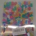 Looconi 200pcs Clear Bear Beads, Mixed Color Cute Bear Charms for Bracelet,Necklace,and DIY Crafts,Jewelry Making