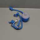 Interactive Dog Toys, [2026 Newly Upgraded] Interactive Dog Ball for Medium/Large Dogs, Automatic Moving Dogs Toy Wicked Ball for Boredom & Training, Play Music, USB Rechargeable(Blue)