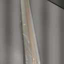 DEZ FURNISHINGS Cordless 1" Light Filtering Pleated Shade, Fabric, 24" W x 48" H, Ecru