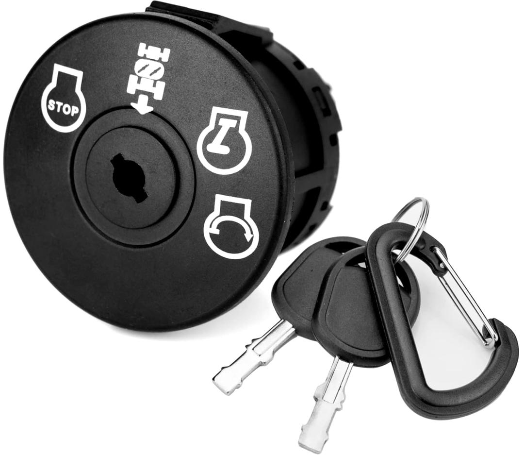 Lawn Mowers Tractor Ignition Switch, Key Switch 4 Position For Husqvarna, AYP, Craftsman, MPN, Delta, Poulan, Ariens, MTD, Snapper, 193350,532193350,6900-49P1,33457,21546319,448017800,725-07527,705064