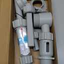 Patented Swimming Pool Fountains - Fit Inground & Above Ground Pool, Water Fun Waterfall Pool Jet Aerator Cooler, Extend Adjustable Pipe Pool Sprinkler Dual Spray Swimming-Pool Garden Decor