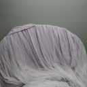 Large Bed Canopy with Star Lights, Double Layer Canopy for Bed, Princess Play Tent for Girls Room, Breathable Canopy Bed Curtain for Children Reading Nook, Machine Washable Canopy, 40''x106'', Purple