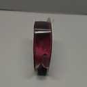 Ribbli Burgundy Velvet Wired Ribbon 1.5 Inch Velvet with Satin Christmas Ribbon for Gift Wrapping Christmas Tree Decoration Crafts Wreaths Supplies-Continuous 10 Yards